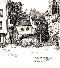 Köln, Maria im Capitol - Sangmeisterhäuschen.JPG