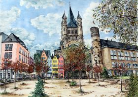 Köln Groß St Martin vom Buttermarkt.JPG